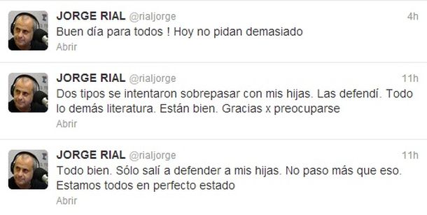 Apoyos y repudios a Jorge Rial en las redes sociales