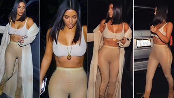 Kim Kardashian en color nude Kim Kardashian en color nude