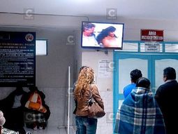 Hipólito Unanue en la ciudad peruana de Tacna en el momento en el que emitieron una película porno