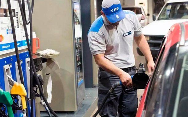 Estación de servicio YPF.