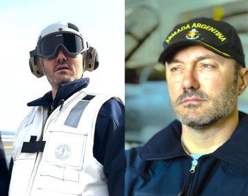 Luis Petri se mostró a bordo del portaaviones George Washington: Esto es volver al mundo