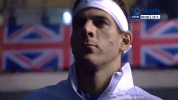 video: del potro fue ovacionado y aplaudido de pie por el publico britanico video: del potro fue ovacionado y aplaudido de pie por el publico britanico