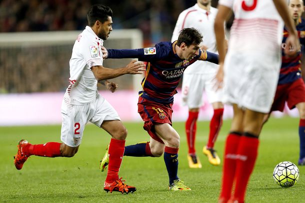 Una pinturita: Messi frotó la lámpara y Barcelona derrotó al Sevilla