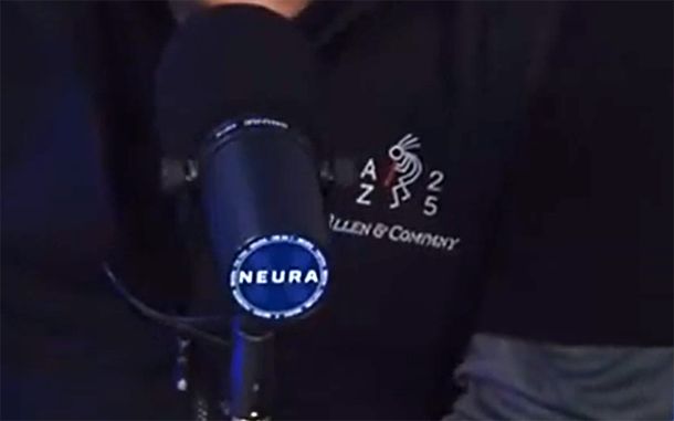 El nuevo sponsor de Javier Milei. El nuevo sponsor de Javier Milei.