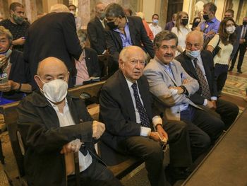 Quiénes fueron a la misa en homenaje a Carlos Menem