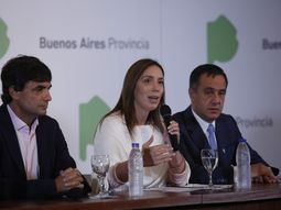 Vidal en conferencia de prensa