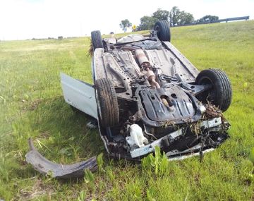Violento accidente de un futbolista de la Liga Profesional de Fútbol