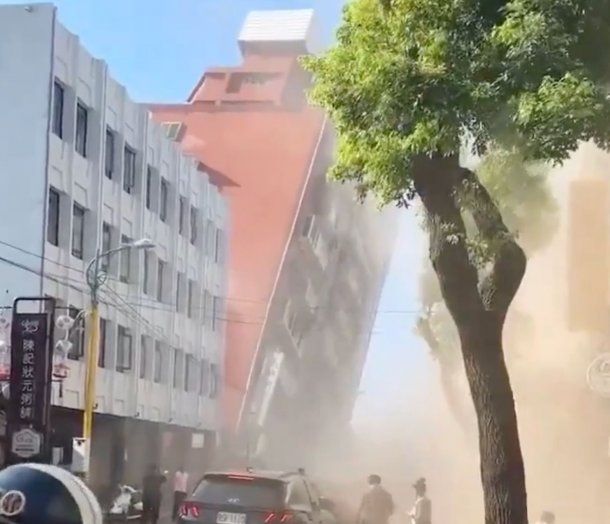 Impresionante terremoto de 7,2 sacudió Taiwán y hay alerta de tsunami
