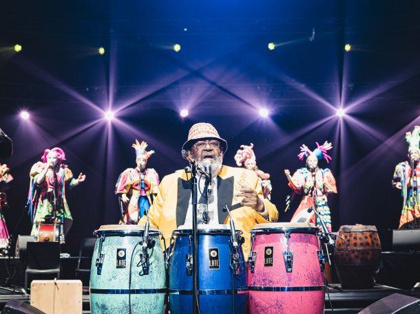 Terapia de Murga con Rubén Rada y La Catalina hizo vibrar al Movistar Arena