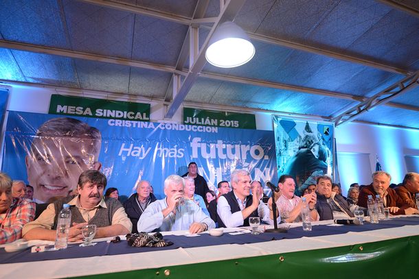 El movimiento obrero apoyó la candidatura de Julián Domínguez en la Provincia