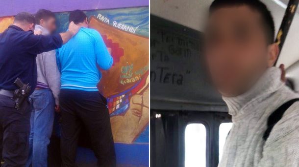 VIDEO: Escracharon a dos hombres por manosear a chicos en un colectivo