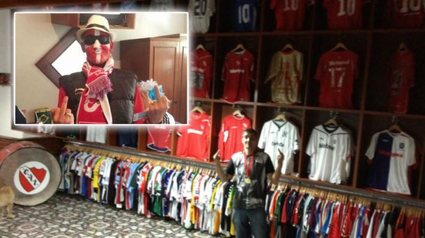 ¿Cuánto pagó Bebote por una camiseta del Kun Agüero en la subasta oficial de Independiente?