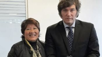 La senadora jujeña de La Libertad Avanza, Vilma Bedia y el presidente Javier Milei. La senadora jujeña de La Libertad Avanza, Vilma Bedia y el presidente Javier Milei.