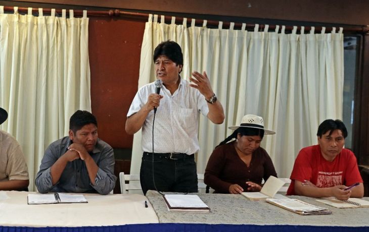 Evo Morales - Crédito:&nbsp;@evoespueblo