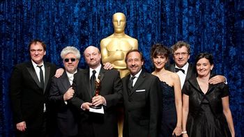 Campanella y Francella en los Premios Oscar Campanella y Francella en los Premios Oscar