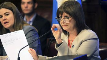 Patricia Bullrich, ministra de Seguridad Patricia Bullrich, ministra de Seguridad