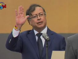Alberto Fernández participó de la asunción de Gustavo Petro