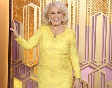 Mirtha Legrand se recupera favorablemente. Foto: @mirthalegrand