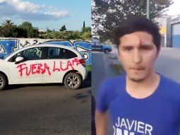 La Plata: recibieron a Karina Milei con insultos y a los militantes libertarios con huevazos y piedras