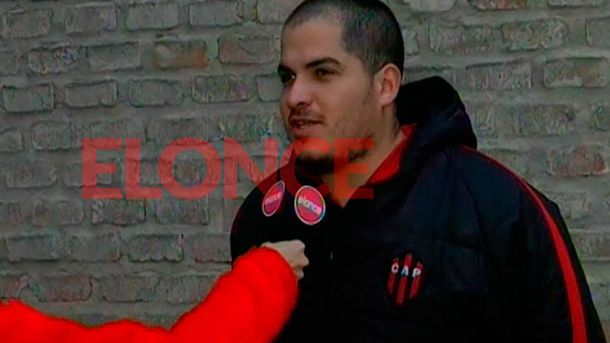 Hincha de Patronato que hizo la arenga