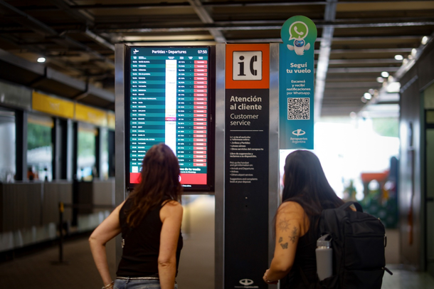 Paro general a pleno en los aeropuertos Paro general a pleno en los aeropuertos