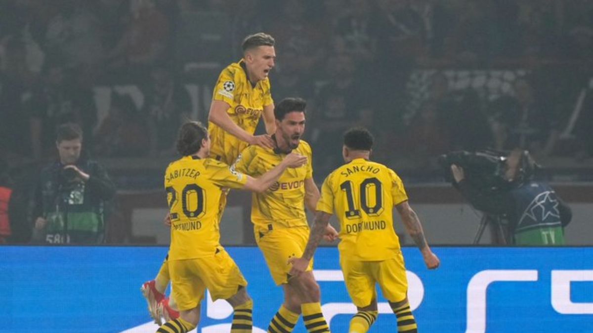 Borussia Dortmund le ganó 1-0 al PSG y se metió en la final de la Champions League