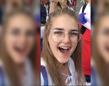 La joven rusa acosada por un hincha argentino respondió por Instagram