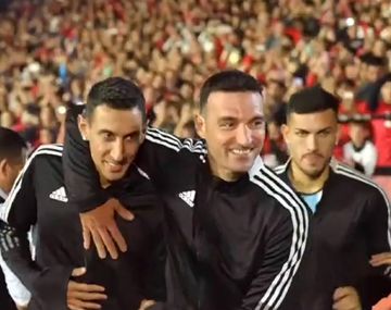 Así entraban los campeones del mundo a la despedida de Maxi Rodríguez