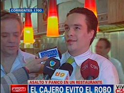 el cajero de un restaurante frustro un asalto a trompadas el cajero de un restaurante frustro un asalto a trompadas