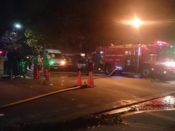 cuatro muertos al incendiarse un geriatrico cuatro muertos al incendiarse un geriatrico