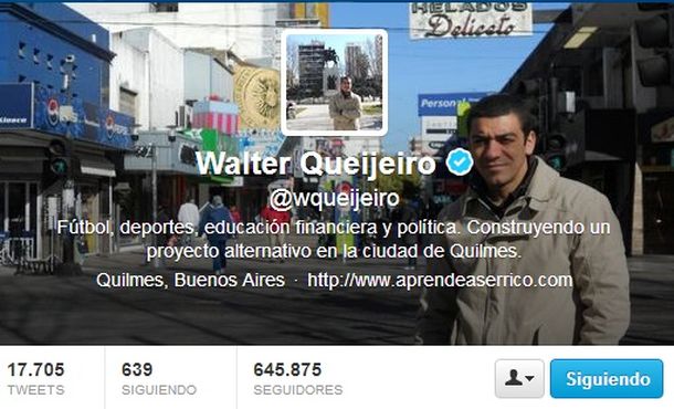 Queijeiro desembarca en el PRO: Siempre fui un militante part-time