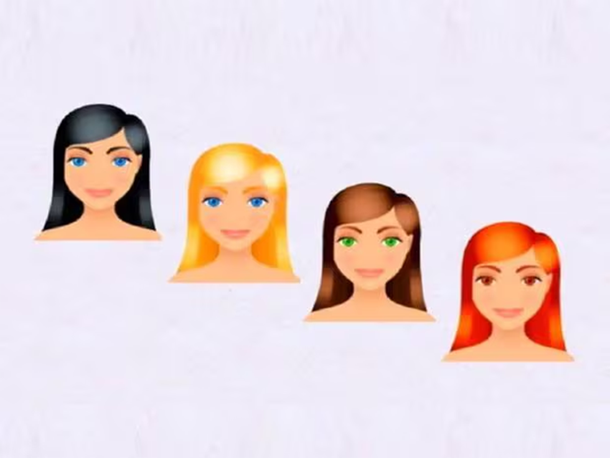 Test viral: descubrí qué tipo de persona sos según tu color de pelo