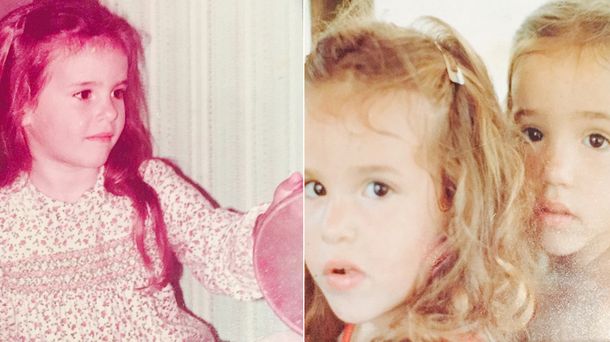 La actriz que abrió el baúl de los recuerdos: mirá las fotos de su infancia