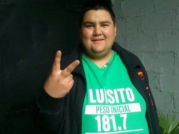 La dura transformación de Luisito de Cuestión de Peso