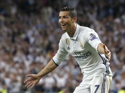 El grito de gol del portugués ante Bayern Munich El grito de gol del portugués ante Bayern Munich