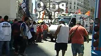 El Polo Obrero encabeza la manifestación El Polo Obrero encabeza la manifestación