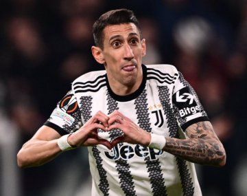 El golazo de Ángel Di María en el triunfo de Juventus