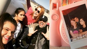 emotivos mensajes y divertidas fotos de rial con sus hijas y kampfer al terminar su viaje emotivos mensajes y divertidas fotos de rial con sus hijas y kampfer al terminar su viaje