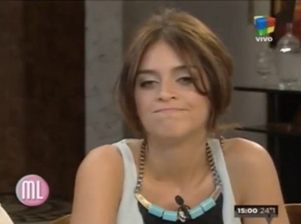 La reacción de Zaira cuando le preguntaron si Forlán se portó bien con ella