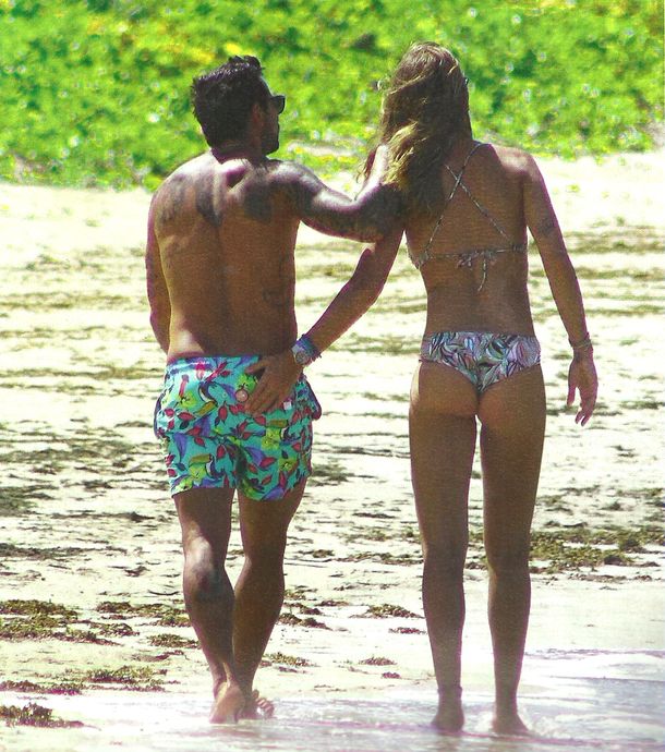 La manito cariñosa de la novia de Ezequiel Pocho Lavezzi