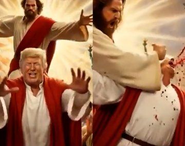 El polémico video de Irán hecho con IA en el que Jesús ataca a Donald Trump