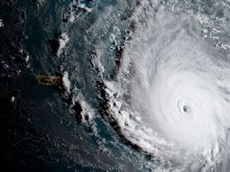 Imagen satelital del huracán Irma Imagen satelital del huracán Irma