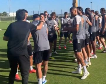 La insólita frase de Messi en la bienvenida de Rojas al Inter Miami