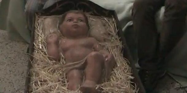 Secuestraron y liberaron al niño Jesús en la noche de Navidad