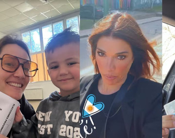 Elecciones en Buenos Aires: las postales del voto de los famosos