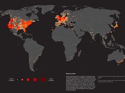 Mapa mundi zombie Mapa mundi zombie