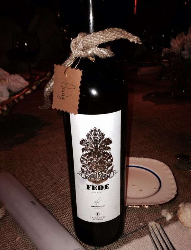 Tinelli lanzó Fede, la línea de vinos en homenaje a su amigo