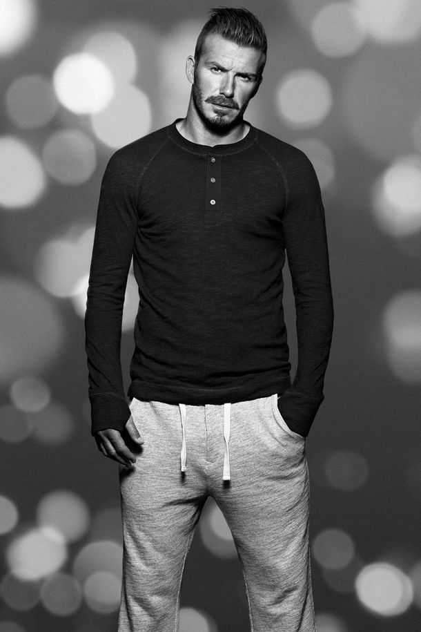 El inglés David Beckam volvió a posar en ropa interior