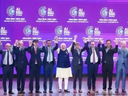 La Cumbre de Impacto IA 2026 fue presidida por el primer ministro de India Narendra Modi. La Cumbre de Impacto IA 2026 fue presidida por el primer ministro de India Narendra Modi.