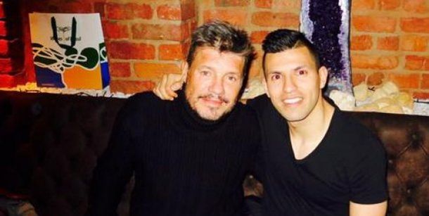 Luego de su separación, Tinelli posó con el Kun Agüero